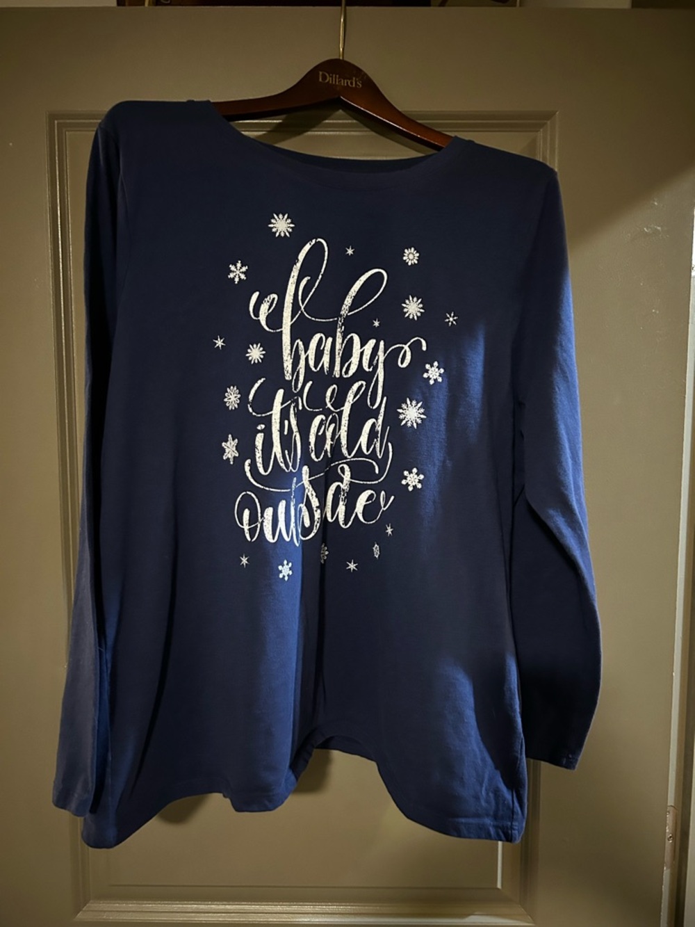 Sonoma Navy Graphic Crewneck Tee